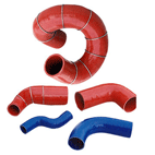 Bent Silicon Rubber Hose